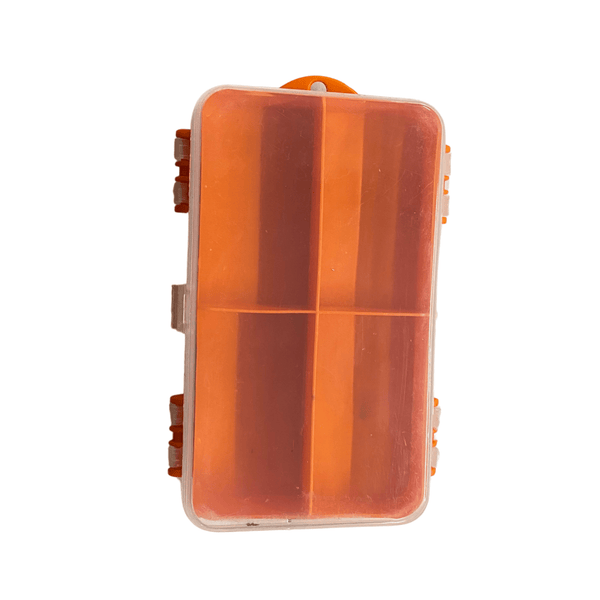 Searock Small Fishing Tackle Box | 9 Compartments | Orange - Fishermanshub13.5 x 8 x 4 Cm