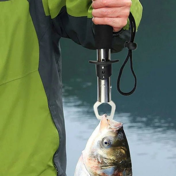 Stainless Steel Fish Lip Gripper - Fishermanshub17Cm