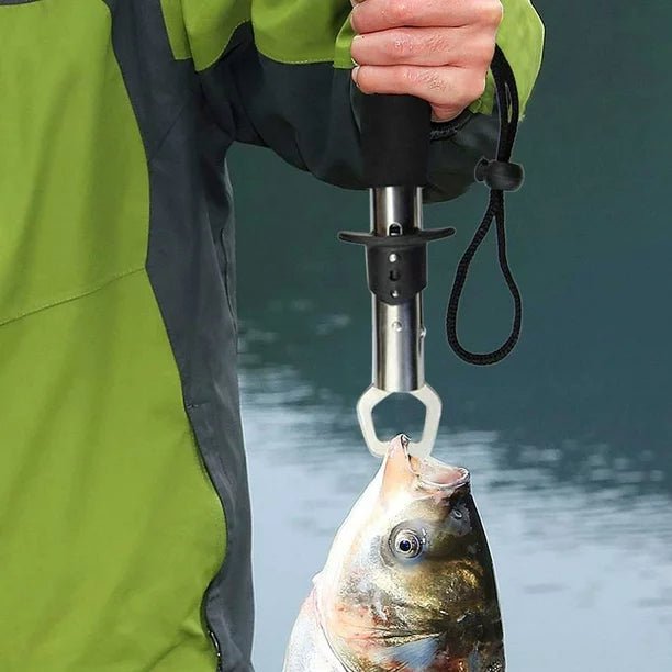 Fishing Gripper Portable aluminium alloy Fish Grip Lip Clamp