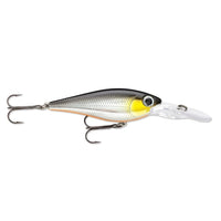 Storm Smash Shad Deep Diving Hard Lure | 7 Cm | 11 Gm | Floating - fishermanshub7 CmBLACK CHROME ORANGE