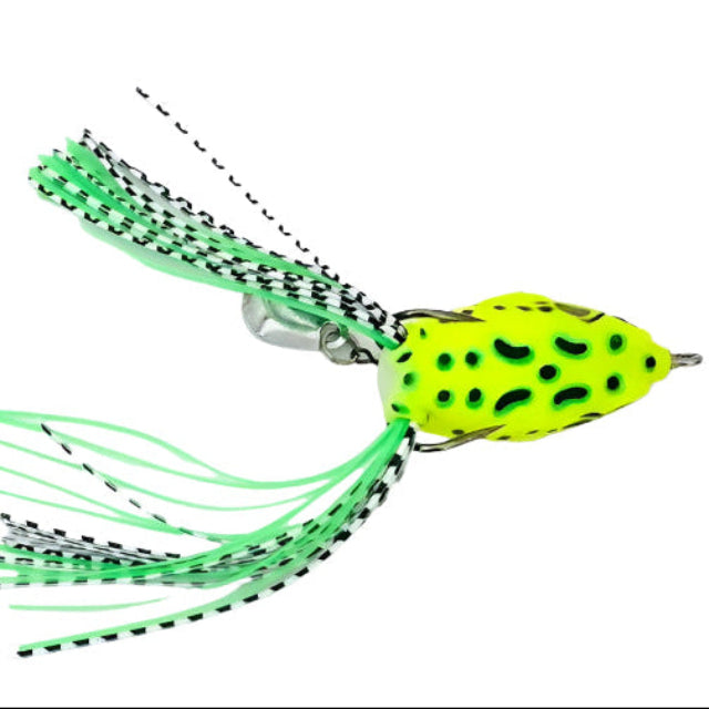 Terry Dap Frog Topwater Lure With Spinner | 4 Cm , 6 Gm | 5.5 Cm , 14 Gm | - fishermanshub4 Cm#5