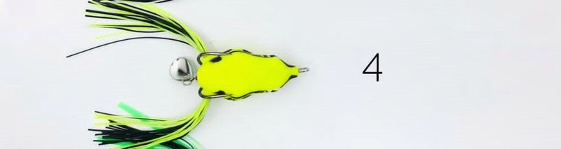 Terry Garo Frog Topwater Lure With Spinner | 5 Cm | 11 Gm - fishermanshub5 Cm