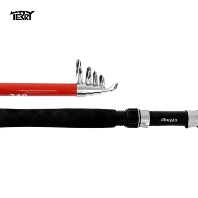 Terry Mekong Telescopic Rod | 6.8 Ft | 7.8 Ft | - fishermanshub6.8Ft/2.1Mt