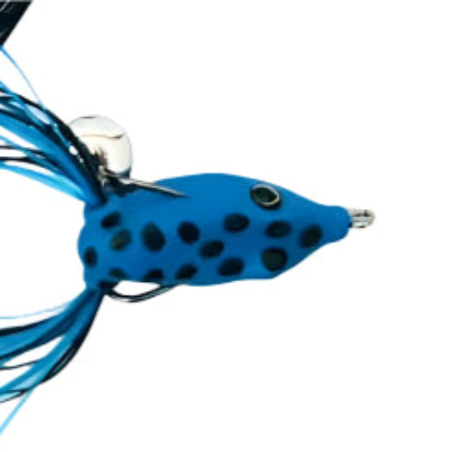 Terry Mini Frog Topwater Lure With Spinner | 4 Cm | 6 Gm