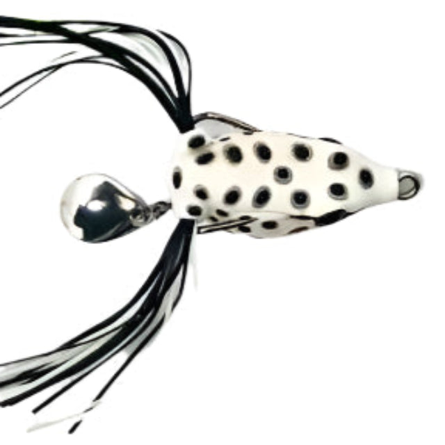 Terry Mini Frog Topwater Lure With Spinner | 4 Cm | 6 Gm | - fishermanshub4 Cm#6