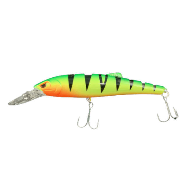 Uzzo Mako Hardbait Lures | 13 Cm | 25.5 Gm | Floating - fishermanshubFIRETIGER