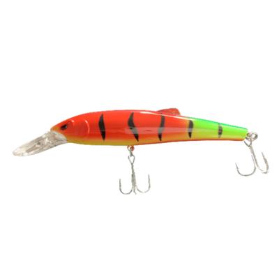 Uzzo Mako Hardbait Lures | 13 Cm | 25.5 Gm | Floating - fishermanshubHOT TIGER