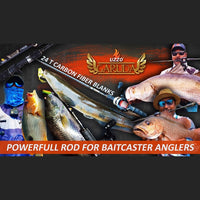 Uzzo Garuda Baitcasting Rod | 7 Ft - fishermanshub7Ft/2.13Mt
