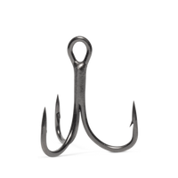 VMC 2X Black Nickel Treble Hooks 7554BN | 5 Pcs Per Pack - fishermanshub1