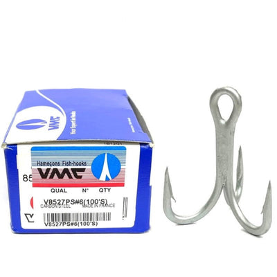 VMC Perma Steel Treble Hooks | V8527PS | 5 Pcs | 10 Pcs | - fishermanshub#45 Pcs