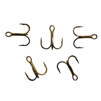 VMC Predator/Short Shank Treble Hooks 9651BZ | Bronze | 5 Pcs | 10 Pcs | - fishermanshub105 Pcs