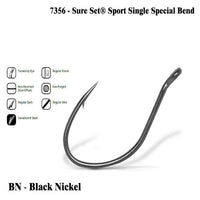 VMC Predator / Sure Set Sport Single Hooks | 7356BN | 5 Pcs | 10 Pcs | - fishermanshub15 Pcs