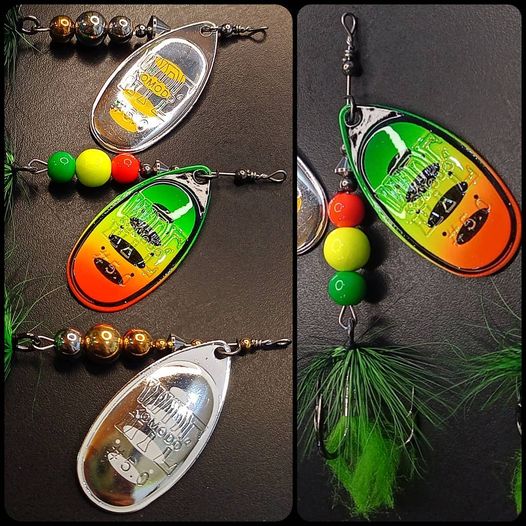 W.P.E Komodo Fishing Spinner | 18 Gm | - fishermanshub18 GmGold