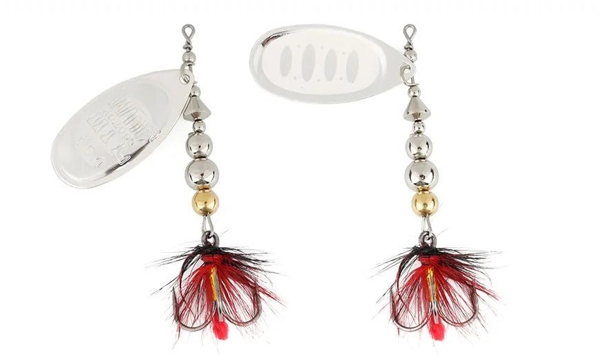 W.P.E Komodo Fishing Spinner | 18 Gm | - fishermanshub18 GmSilver