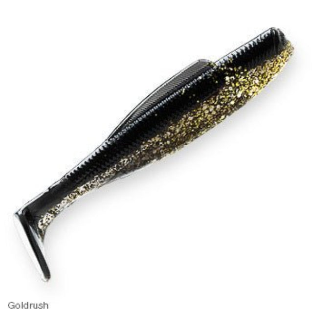 ZMan DieZel MinnowZ Soft Lures | 4 Inch | 5 Pcs Per Pack - fishermanshub4 InchGOLD RUSH