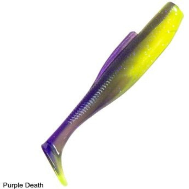 ZMan DieZel MinnowZ Soft Lures | 4 Inch | 5 Pcs Per Pack - fishermanshub4 InchPURPLE DEATH