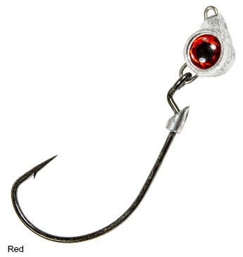 ZMan Texas Eye Jig Head | 5.3 - 14 Gm - fishermanshub7Gm - 1/4OzRED