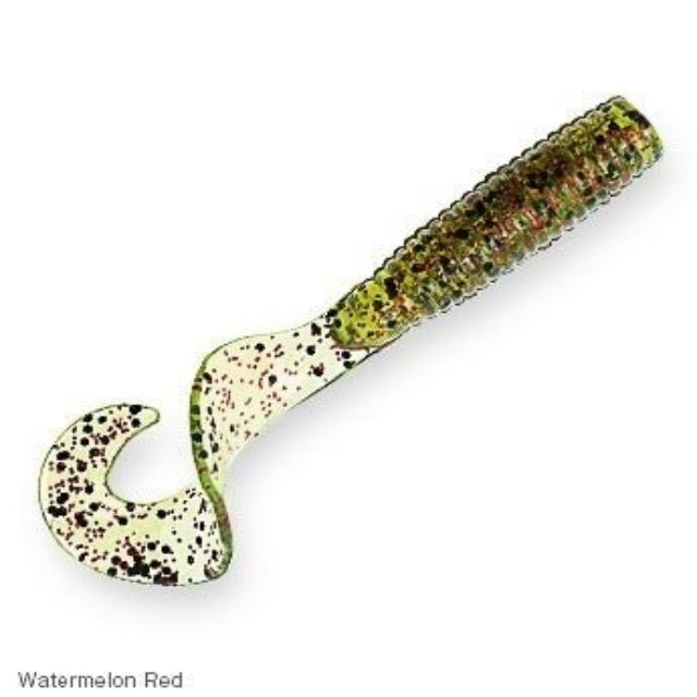 ZMan GrubZ Soft Plastic Baits | 3.5 Inch | 6 Pcs Per Pack - fishermanshub3.5 InchWATERMELON RED