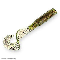 ZMan GrubZ Soft Plastic Baits | 3.5 Inch | 6 Pcs Per Pack - fishermanshub3.5 InchWATERMELON RED