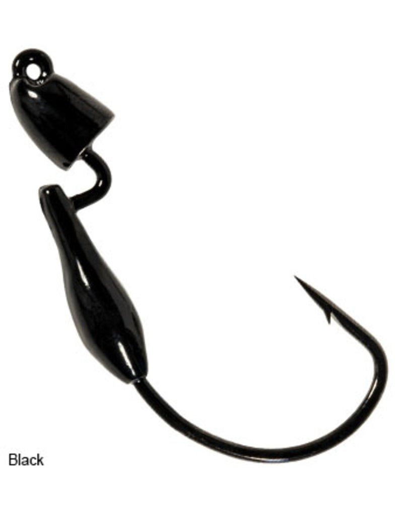 ZMan Pro Bulletz Weedless Jighead | 7 Gm - fishermanshub1/4Oz - 7GmBlack
