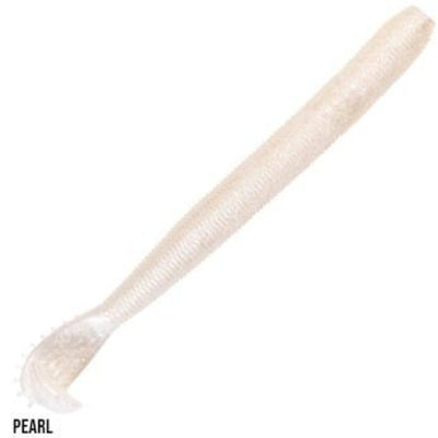 ZMan Turbo Fattyz Worm Baits | 6 Inch | 5 Pcs Per Pack - fishermanshub6 InchPearl