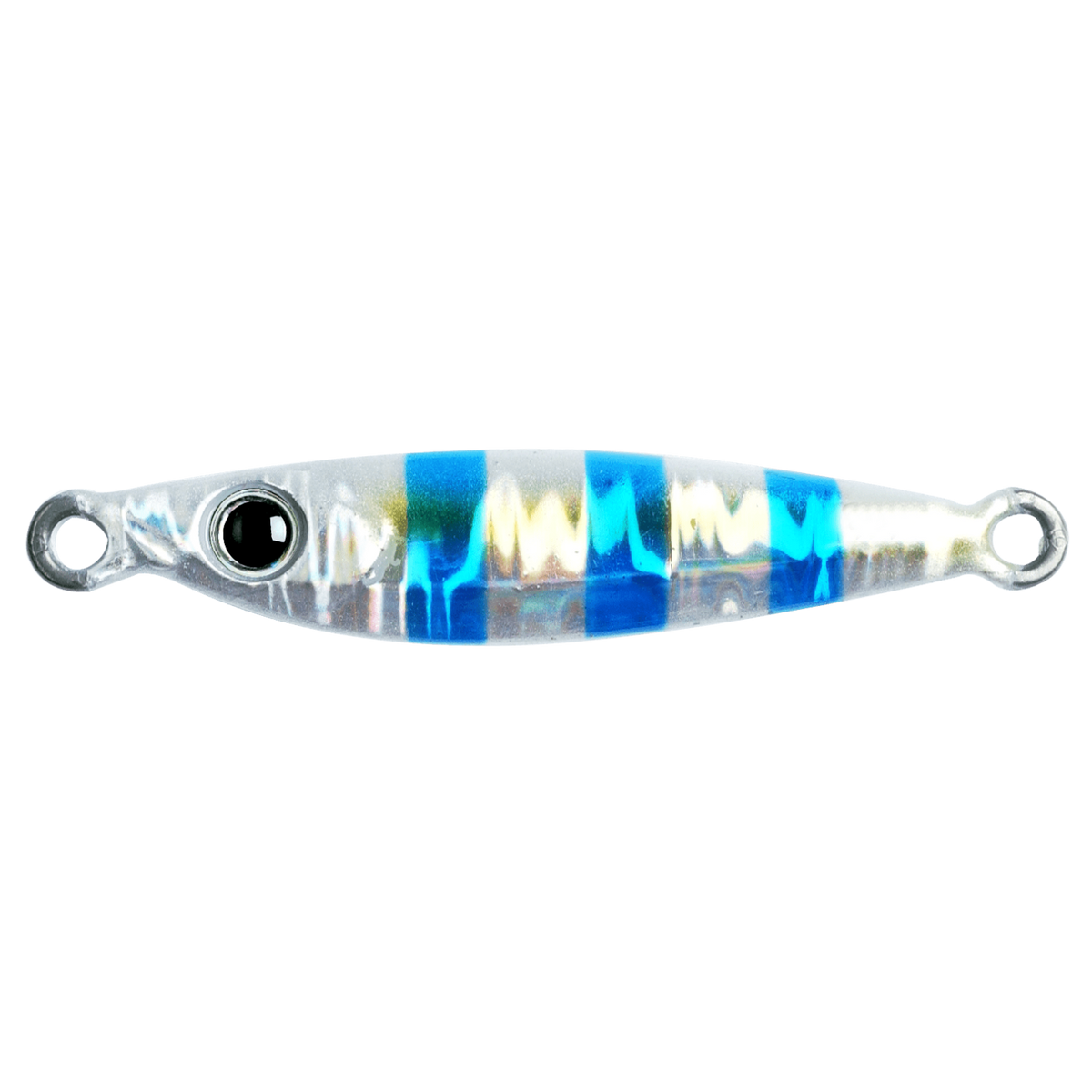 Zerek Chili Padi Tungsten Micro Jigs | 10 Gm | 4.3 Cm - fishermanshub10 GmBlue Silver