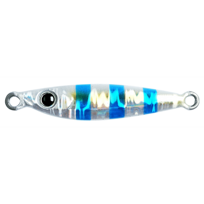 Zerek Chili Padi Tungsten Micro Jigs | 10 Gm | 4.3 Cm - fishermanshub10 GmBlue Silver