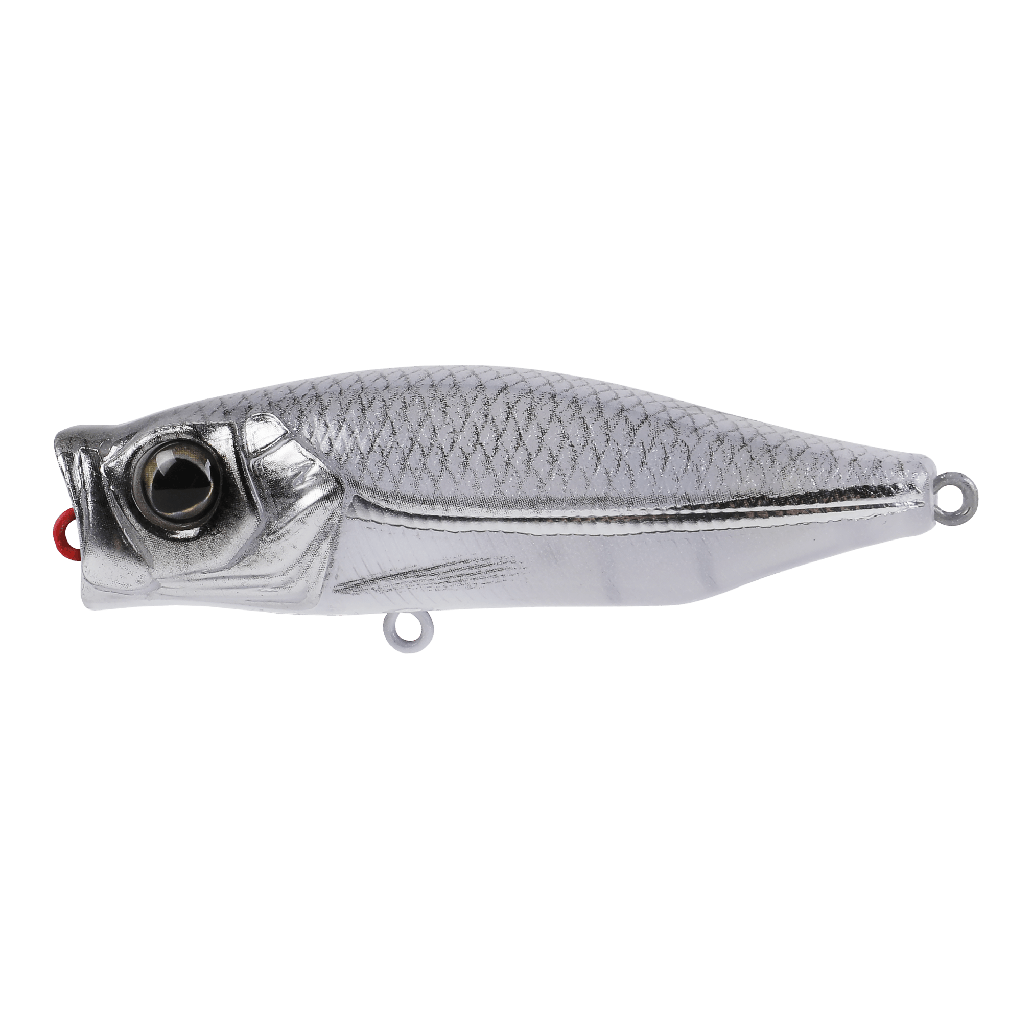 Zerek Gobble Hardbait Topwater Popper Lure | 7 Cm | 12 Gm | Floating | Popper - fishermanshub7 CmSilverside