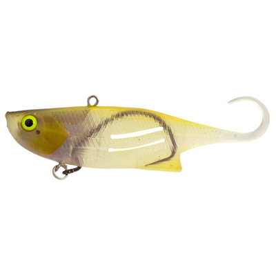 Zerek Weedless Fish Trap Soft Lure | 9.5 Cm, 18 Gm | - Fishermanshub9.5 CmOlive Guppy