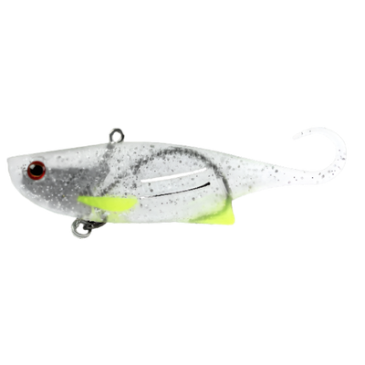 Zerek Weedless Fish Trap Soft Lure | 9.5 Cm, 18 Gm | - Fishermanshub9.5 CmSalty Barra UV