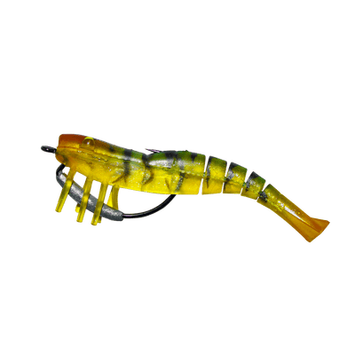 Zerek Live Shrimp Soft Plastic Baits | Size: 3.5 Inch , 9 Cm | 7 Gm - fishermanshub3.5 Inch01