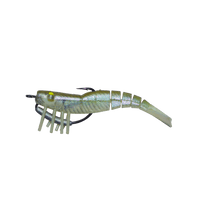 Zerek Live Shrimp Soft Plastic Baits | Size: 3.5 Inch , 9 Cm | 7 Gm - fishermanshub3.5 InchSYP