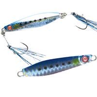 Hayabusa Jack Eye Shot Slow Wide Metal Jig | 10 Gm | Ultra Light - fishermanshub10 GmPINK SARDINE #1