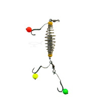 Fish Feeder Rig With Popup Hooks | Carp Fishing | - Fishermanshub3 Hooks 3 Popup W Weight (15Gm)