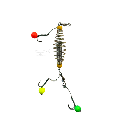 Fish Feeder Rig With Popup Hooks | Carp Fishing | - Fishermanshub3 Hooks 3 Popup W Weight (15Gm)