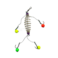 Fish Feeder Rig With Popup Hooks | Carp Fishing | - Fishermanshub4 Hooks 4 Popup Without Weight