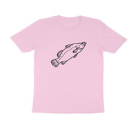 ஆண்கள் ஆங்லிங் டி-ஷர்ட்கள் - கிளாசிக் பார்ராமுண்டி - வட்ட கழுத்து | குறுகிய உடல்சீவல்