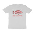 Men's Angling T-Shirts - Red Snapper | Round Neck | Short Sleeves
