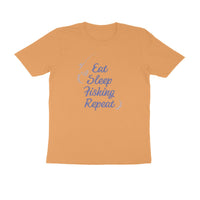 Men's Angling T-Shirt's - Eat Sleep Fishing Repeat - Round Neck | Short Sleeves