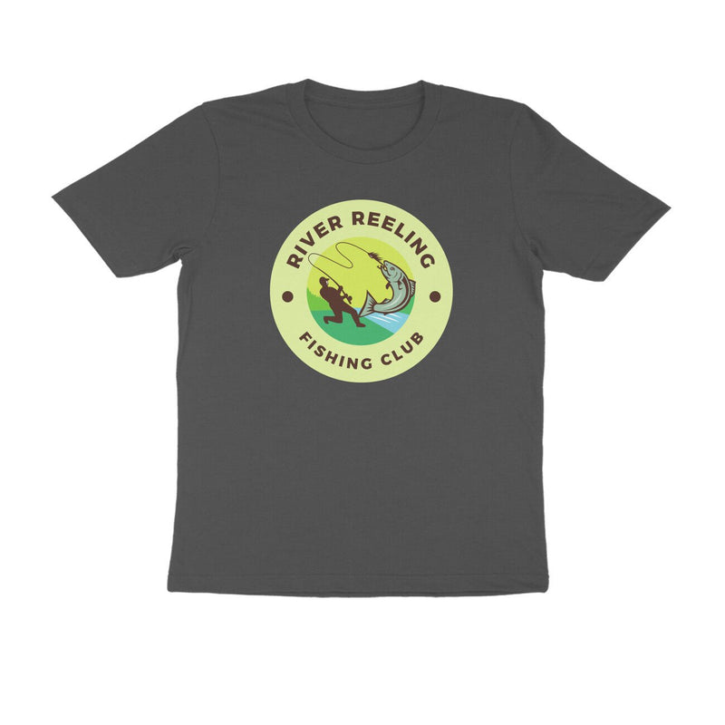 Men's Angling T-Shirt's -River Reelig Fishing Club | Round Neck | Short Sleeves