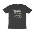 Men's Angling T-Shirt's - Lucky Fishing T-Shirt, Do Not Wash | Round Neck | Short Sleeves |