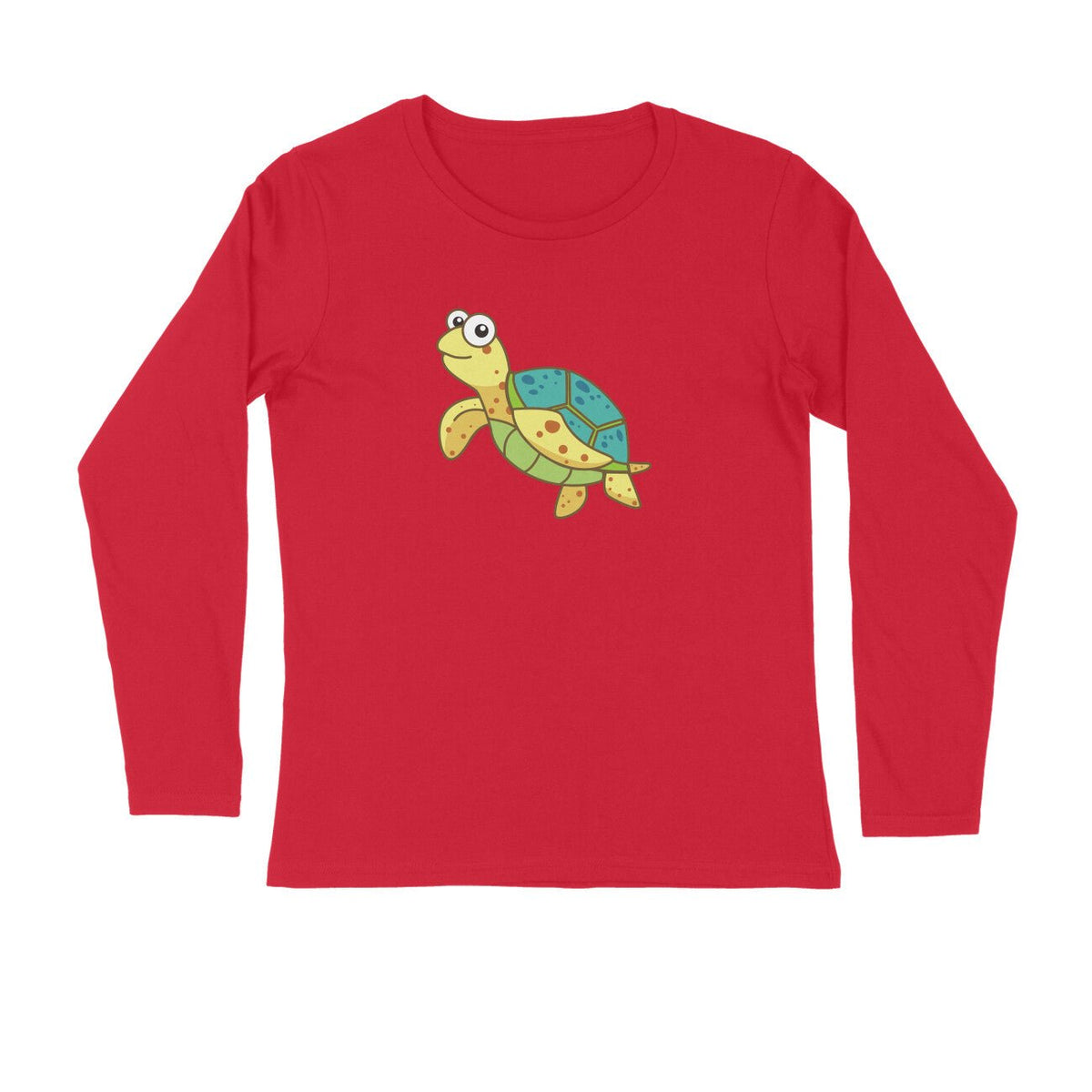 ஆண்கள் அங்கிலிங் டீ-ஷர்ட்ஸ் | கடல் உயிரியல் தொகுப்பு | மகிழ்ச்சியான கடல் ஆமை | சுற்று மை | நீளம் உடற்கள் |