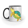 Angler's Mugs| Sea Creatures Toon Series | Happy Sea Turtle | Coffee Mugs | - fishermanshubColor Changing