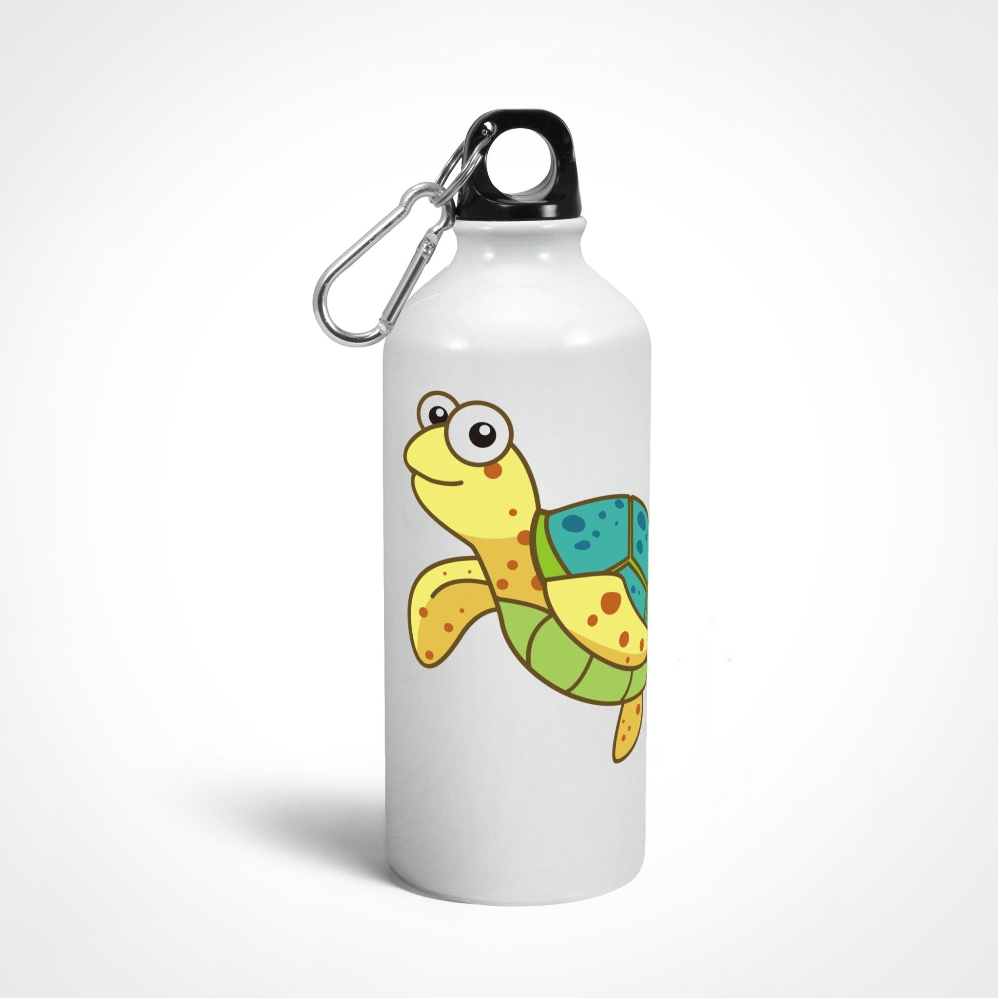 Anglers Hydration Water Bottle | Sea Creatures Toon Series | Happy Sea Turtle | 600 Ml & 750 Ml - fishermanshub750 ml
