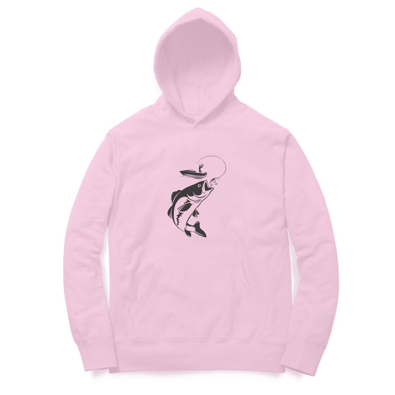 Mens / Woman's Angling Hood | Fish On in Front, Nothing Behind| Hoodie
