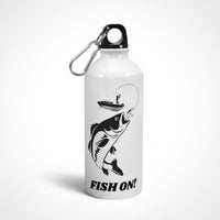 Anglers Hydration Water Bottle | Fish On | 600 Ml & 750 ML - fishermanshub600 ml