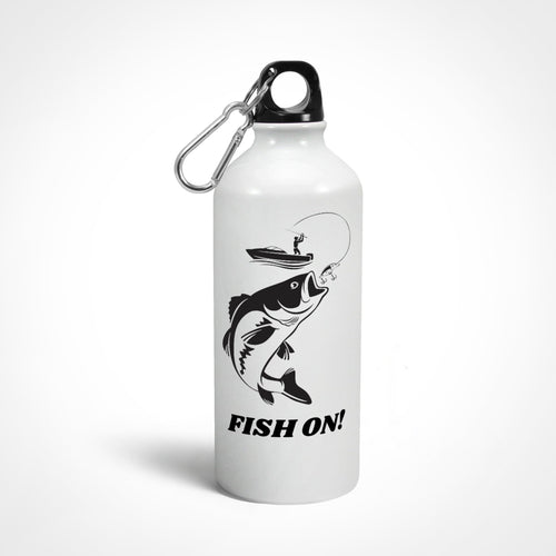 Anglers Hydration Water Bottle | Fish On | 600 Ml & 750 ML - fishermanshub750 ml