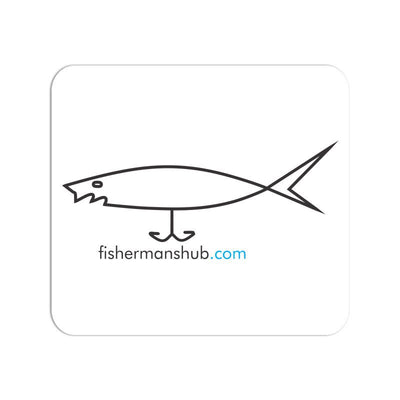 Fishermanshub.com Logo Mouse Pad - FishermanshubMouse Pad