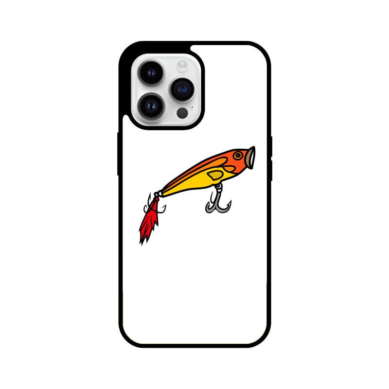 Popper Fishing Lure Apple I Phone Anglers Phone Cases - FishermanshubApple iPhone 14 Pro