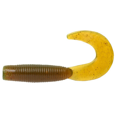 Daiwa Bait Junkie Soft Plastic Grub Baits | 4 Inch - fishermanshub4 InchMotor Oil UV